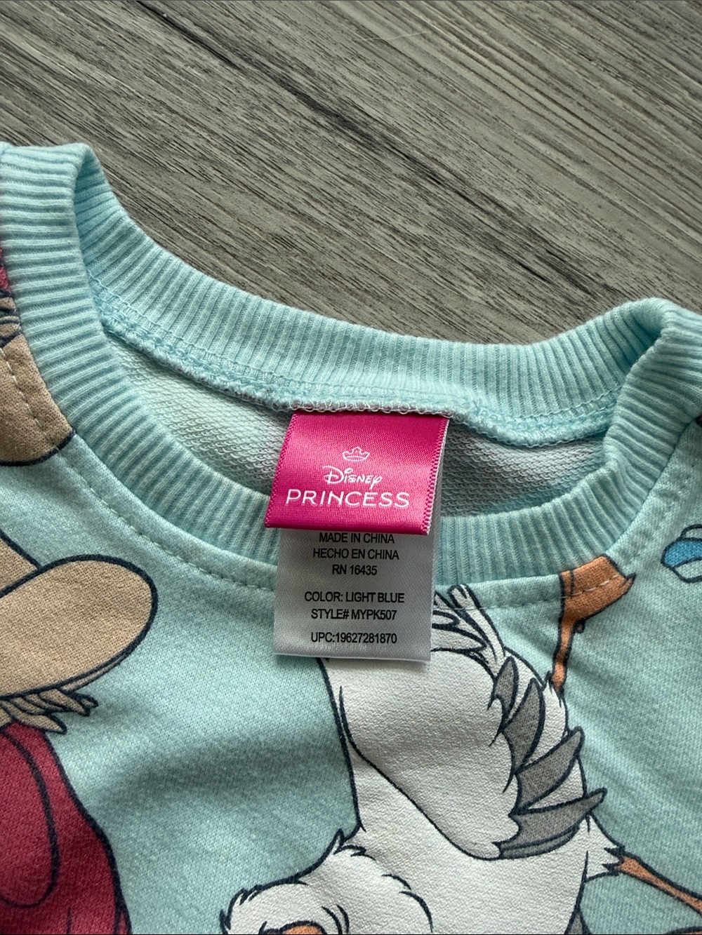 Disney Little Mermaid Teeshirt & Shorts Set Size 12M - Picture 2 of 6